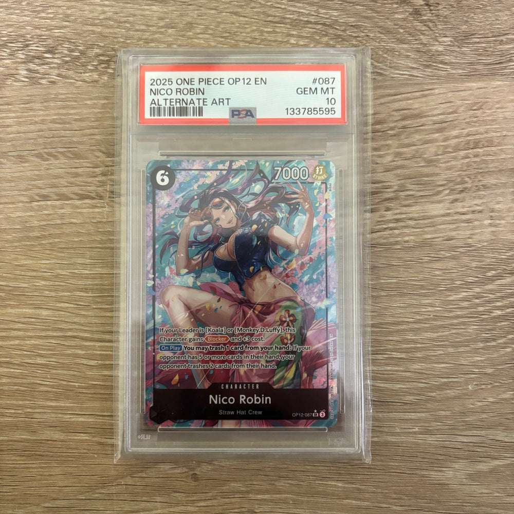 Nico Robin (Alternate Art) [Legacy of the Master] PSA 10 (133785595) Graded Card