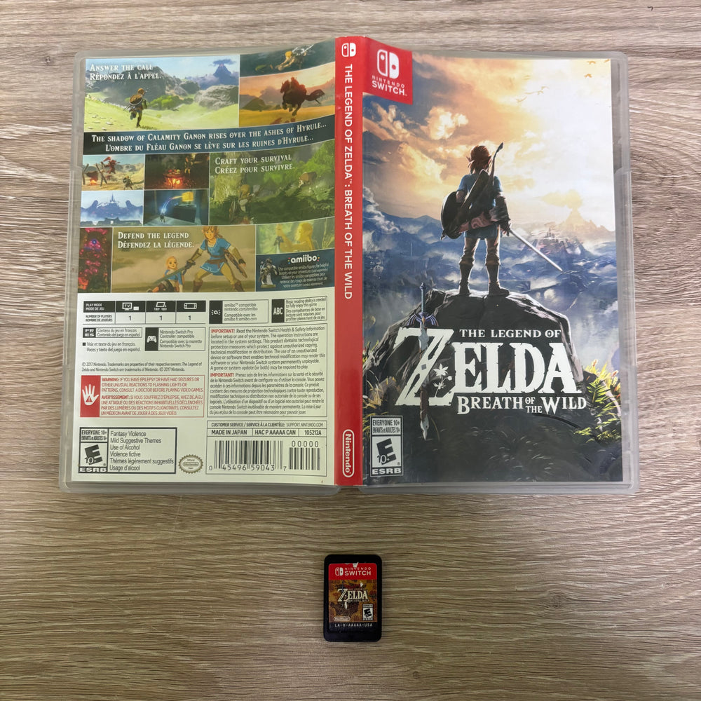 Zelda Breath of the Wild Nintendo Switch
