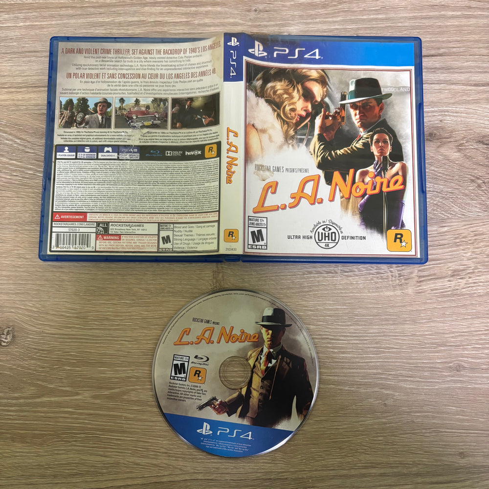L.A. Noire Playstation 4