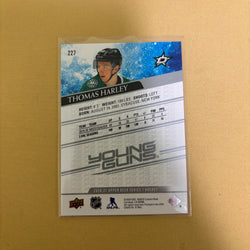 2020-21 Upper Deck Series 1 Thomas Harley Young Guns Dallas Stars #227 Sports Card