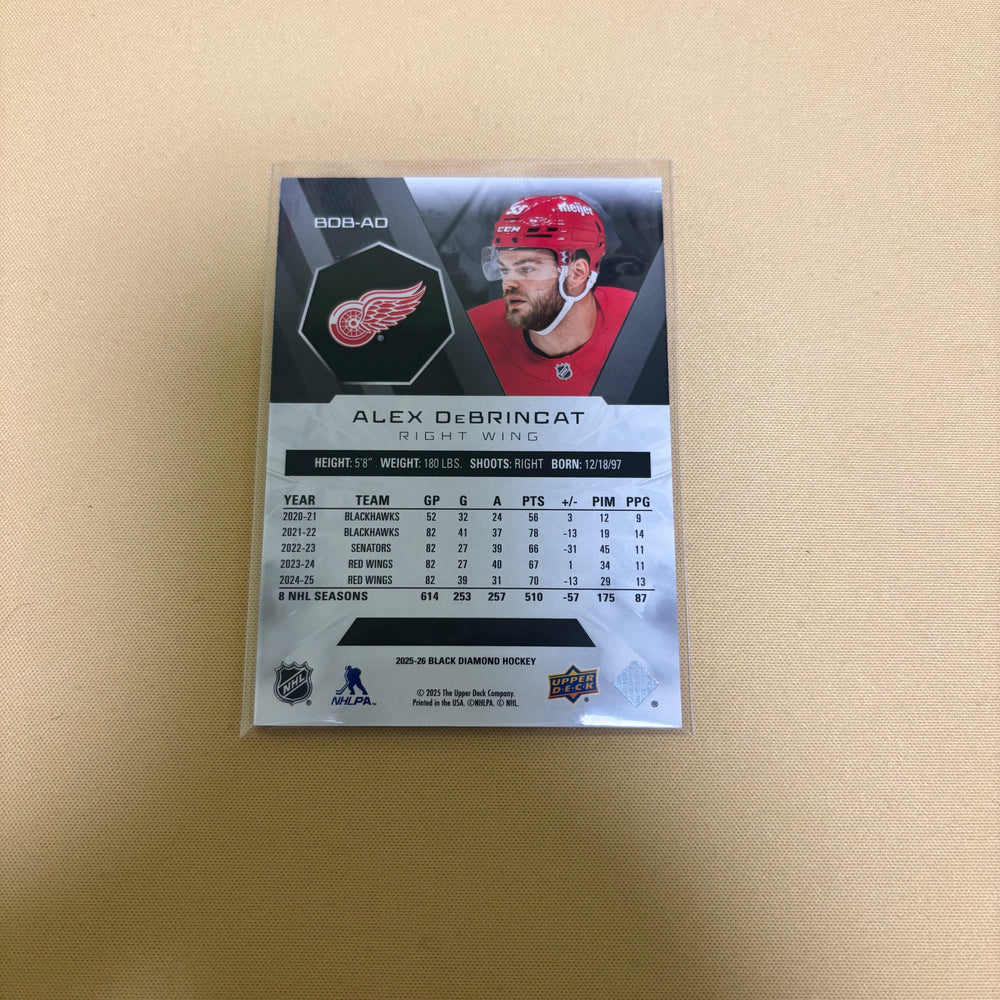 2025-26 UD Black Diamond Base Alex DeBrincat /349 Sports Card