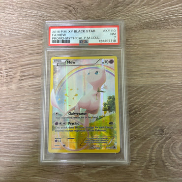 Mew (XY110) [XY: Black Star Promos] PSA 7 (123297118) Graded Card