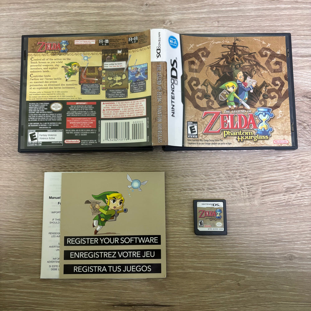 Zelda Phantom Hourglass Nintendo DS