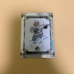 2024-25 SP Authentic Pageantry Auto Trevor Moore Kings P-4 Sports Card