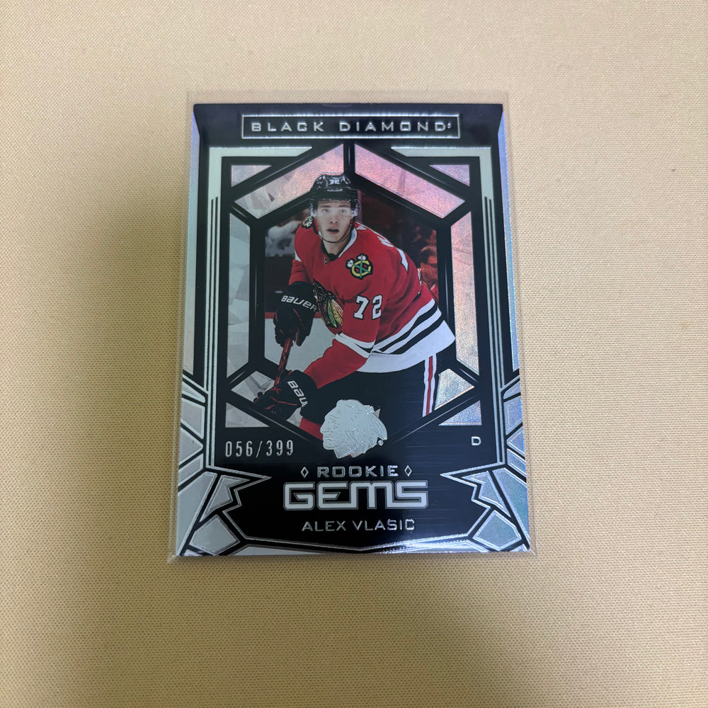 2022-23 UD Black Diamond Rookie Gems Alex Vlasic 064/399 Sports Card