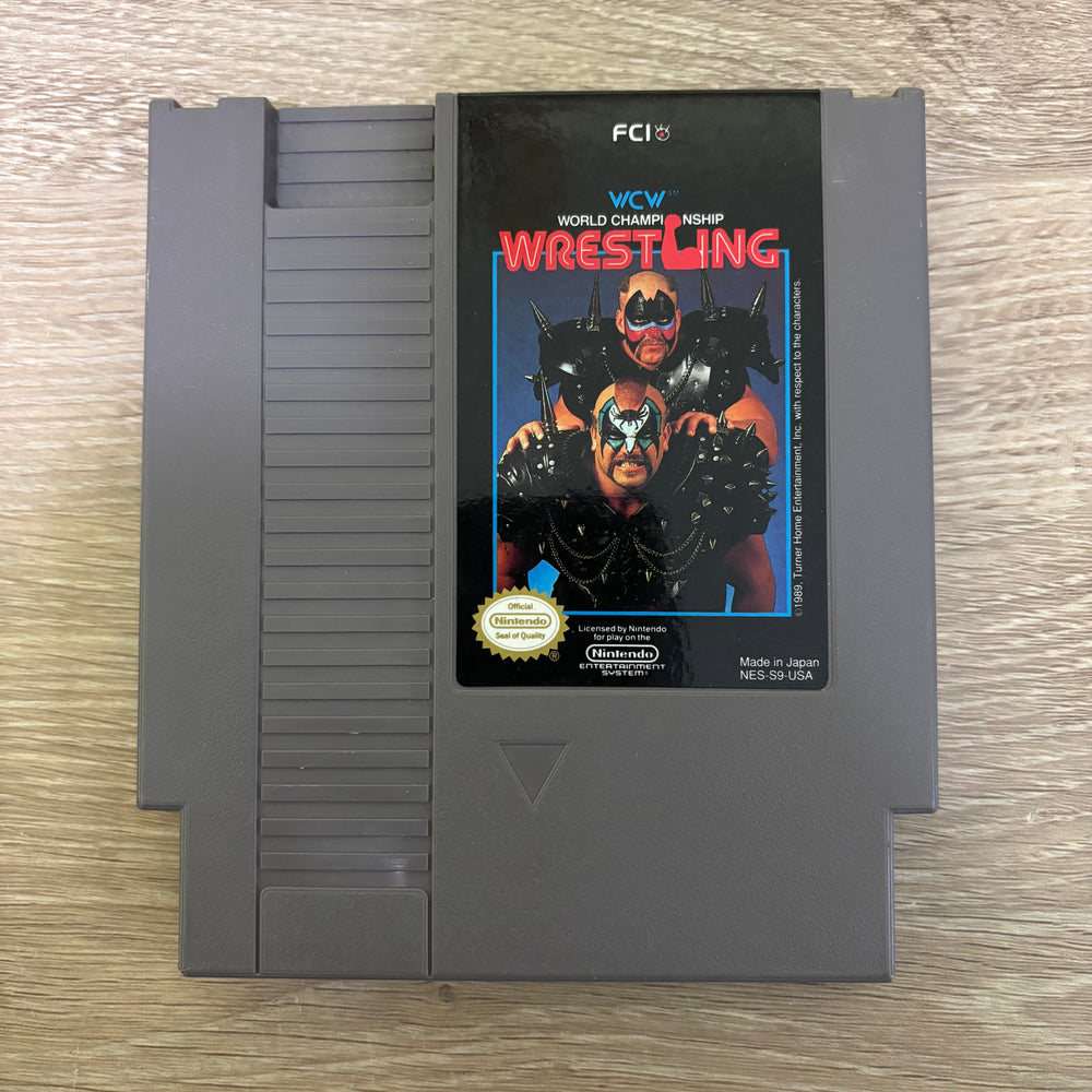 WCW World Championship Wrestling NES