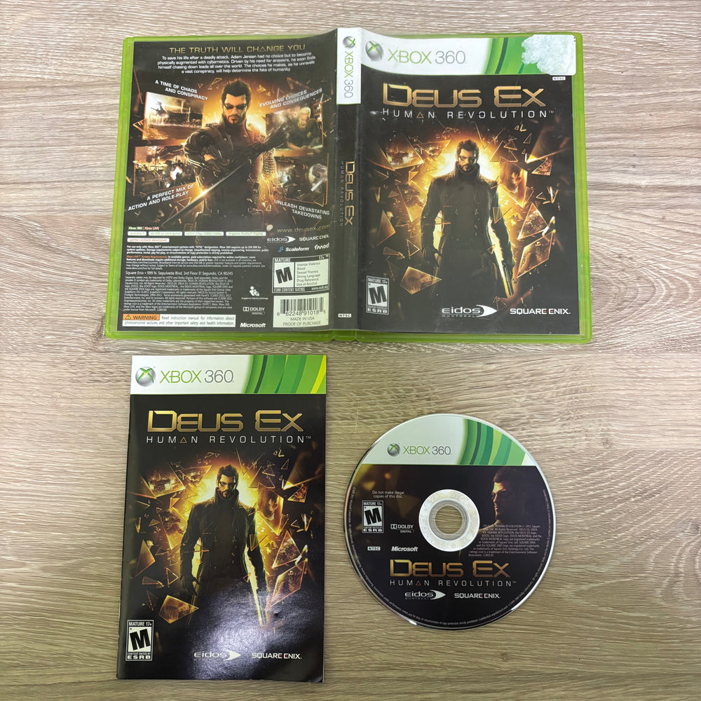 Deus Ex: Human Revolution Xbox 360