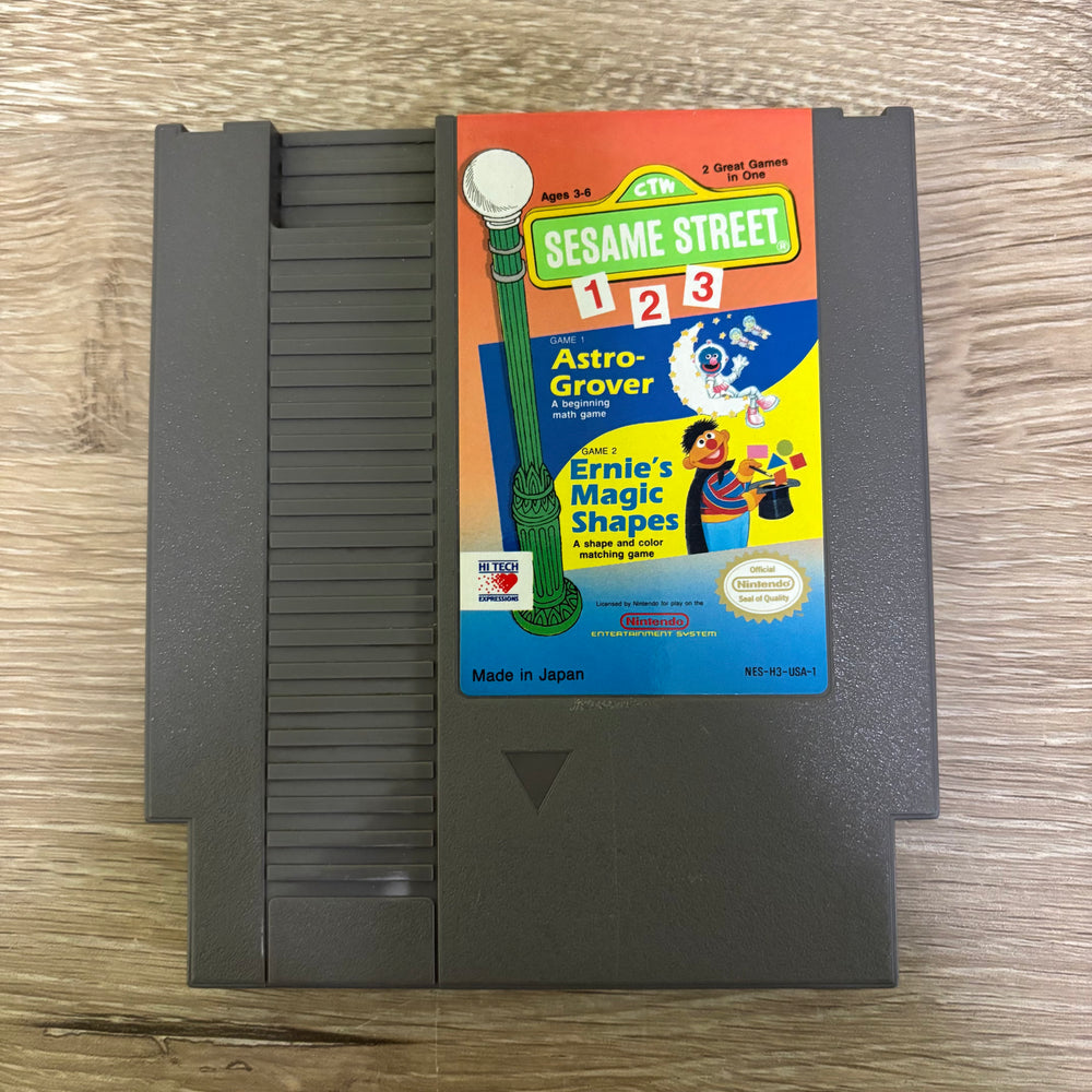 Sesame Street 123 NES