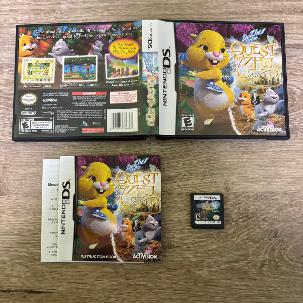 Quest for Zhu Nintendo DS