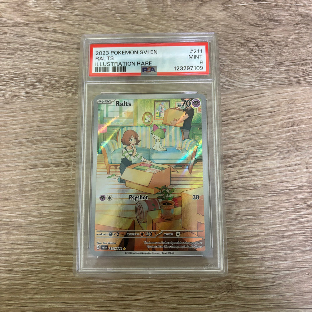 Ralts (211/198) [Scarlet & Violet: Base Set] PSA 9 (123297109) Graded Card