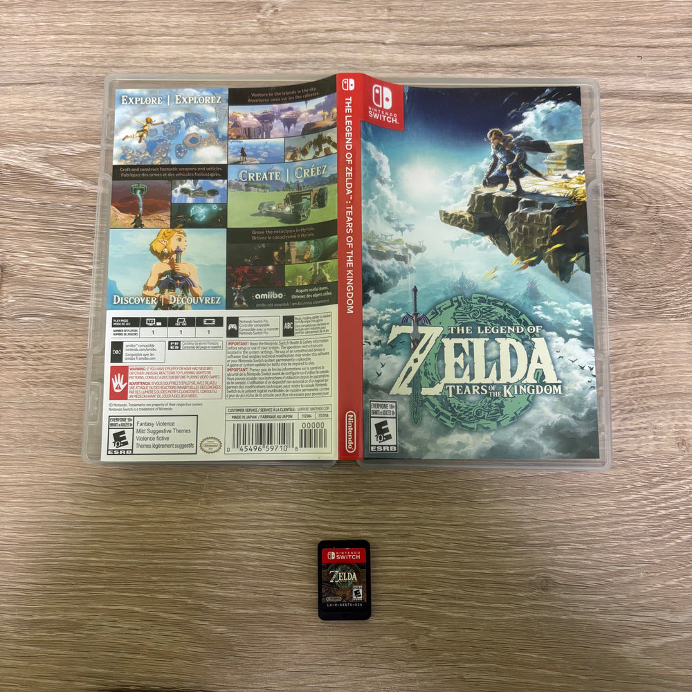 Zelda: Tears Of the Kingdom Nintendo Switch