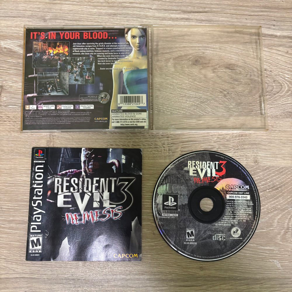 Resident Evil 3 Nemesis Playstation