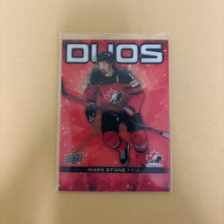 2025-26 Upper Deck Tim Hortons Mark Stone/Jonathan Marchessault Duos Team Canada CO-9 Sports Card