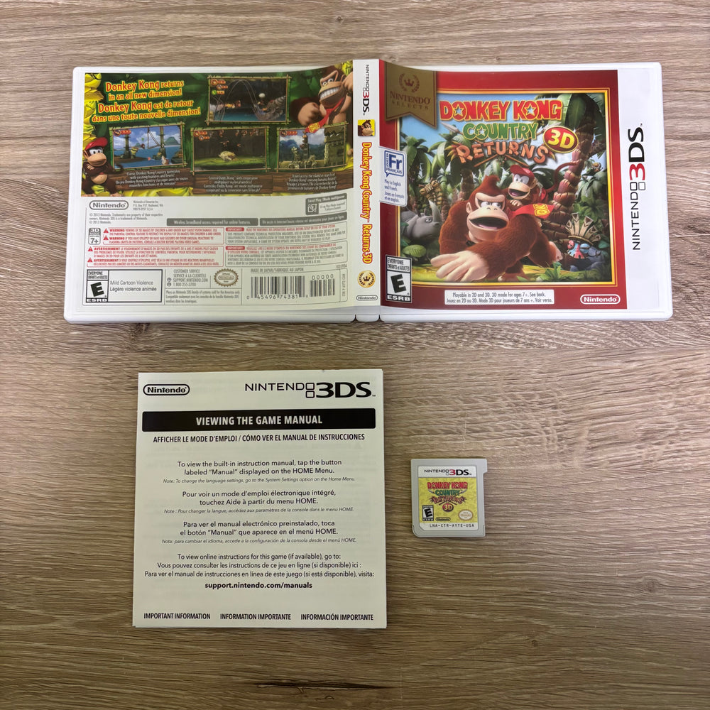 Donkey Kong Country Returns 3D [Nintendo Selects] Nintendo 3DS