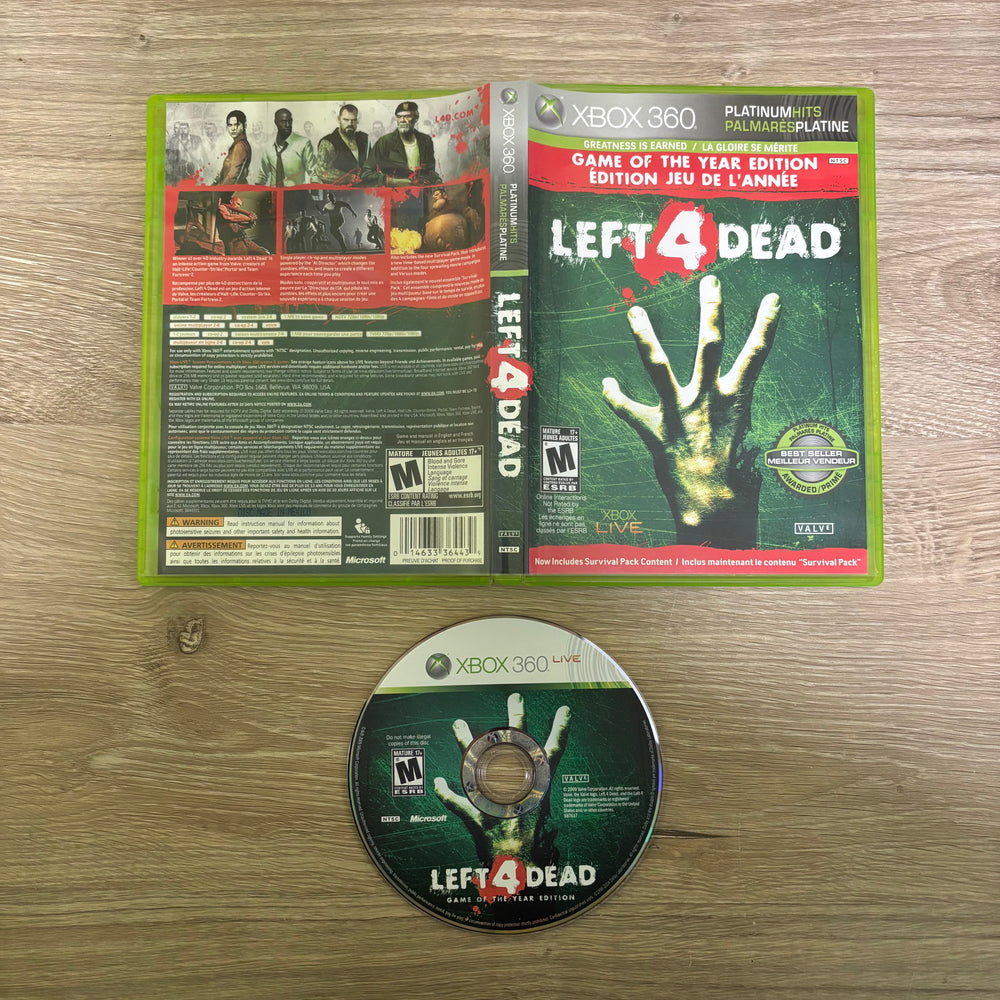 Left 4 Dead [Game of the Year Platinum Hits] Xbox 360