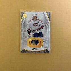 2023/24 Upper Deck Ultimate Collection Ultimate Planks Mark Recchi /49 Montreal Canadiens PL-MR Sports Card