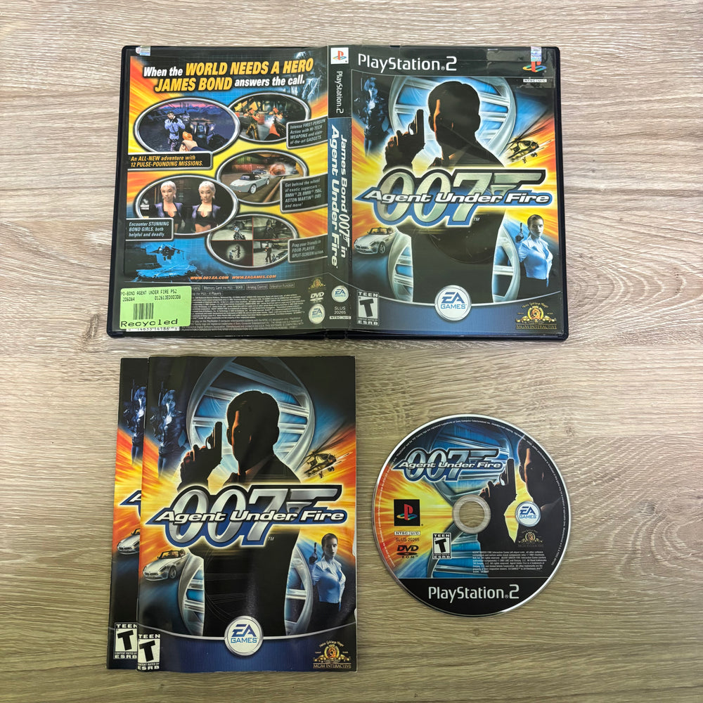 007 Agent Under Fire Playstation 2