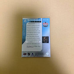 2021/22 Upper Deck SP Game Used Alex Pietrangelo Banner Year Lake Tahoe Vegas Golden Knights BYLT-AP Sports Card