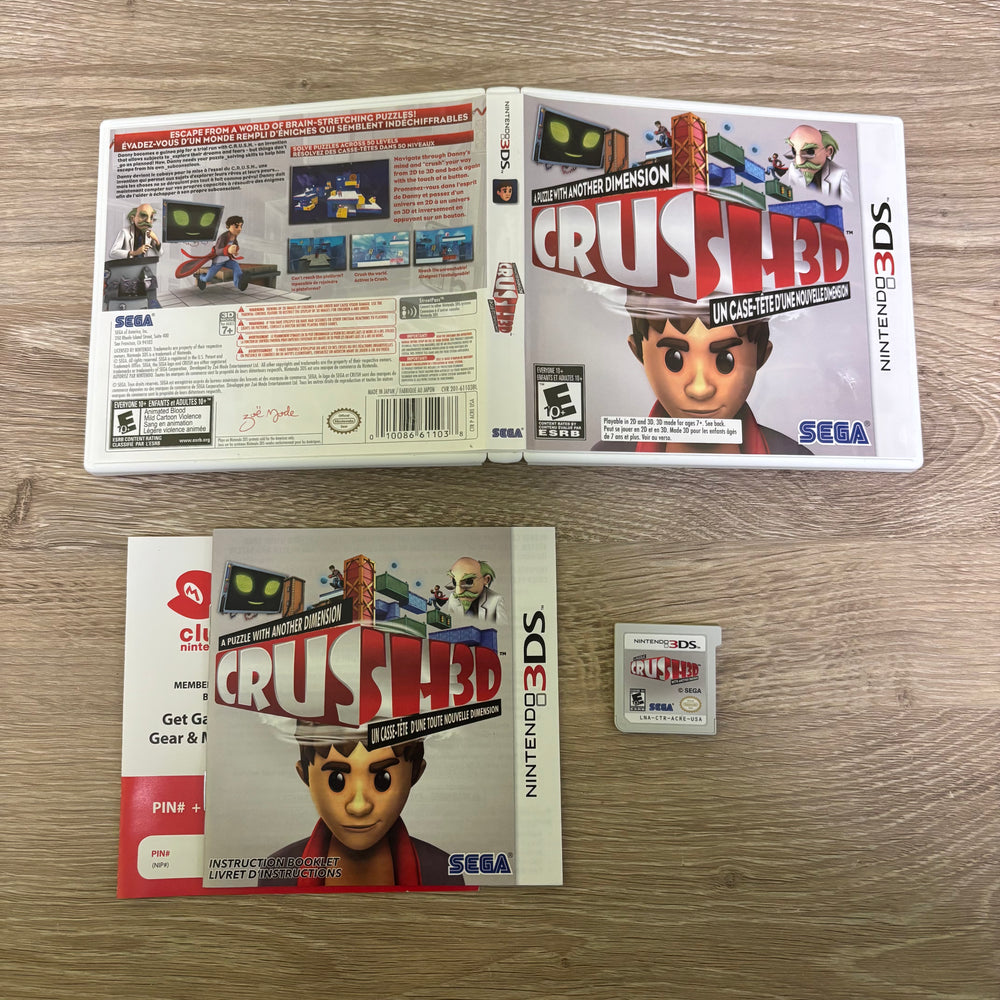 Crush 3D Nintendo 3DS