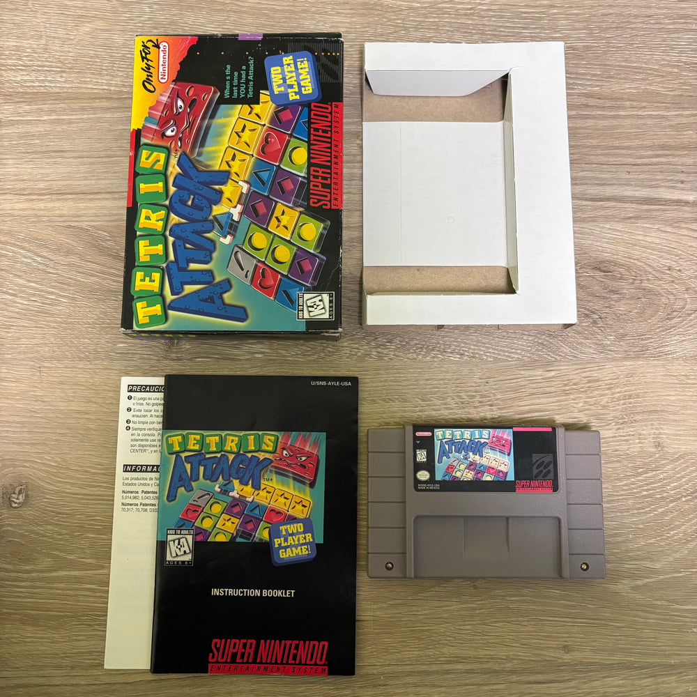 Tetris Attack Super Nintendo