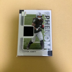 2025 Panini Donruss Ashton Jeanty Rookie Phenom RC Memoribilia Patch #RPJ-AJY Sports Card