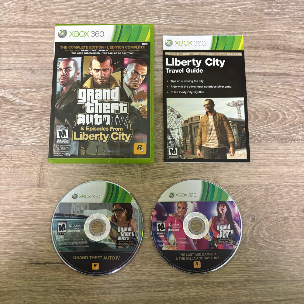 Grand Theft Auto IV & Episodes From Liberty City: Complete Edition Xbox 360