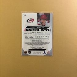 2024-25 SP Authentic Future Watch Auto Bradly Nadeau /999 #148 Carolina Sports Card