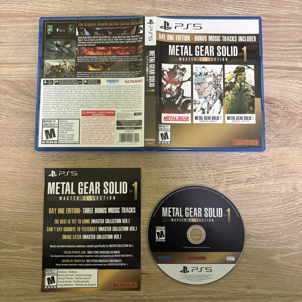 Metal Gear Solid: Master Collection Vol. 1 [Day One] Playstation 5
