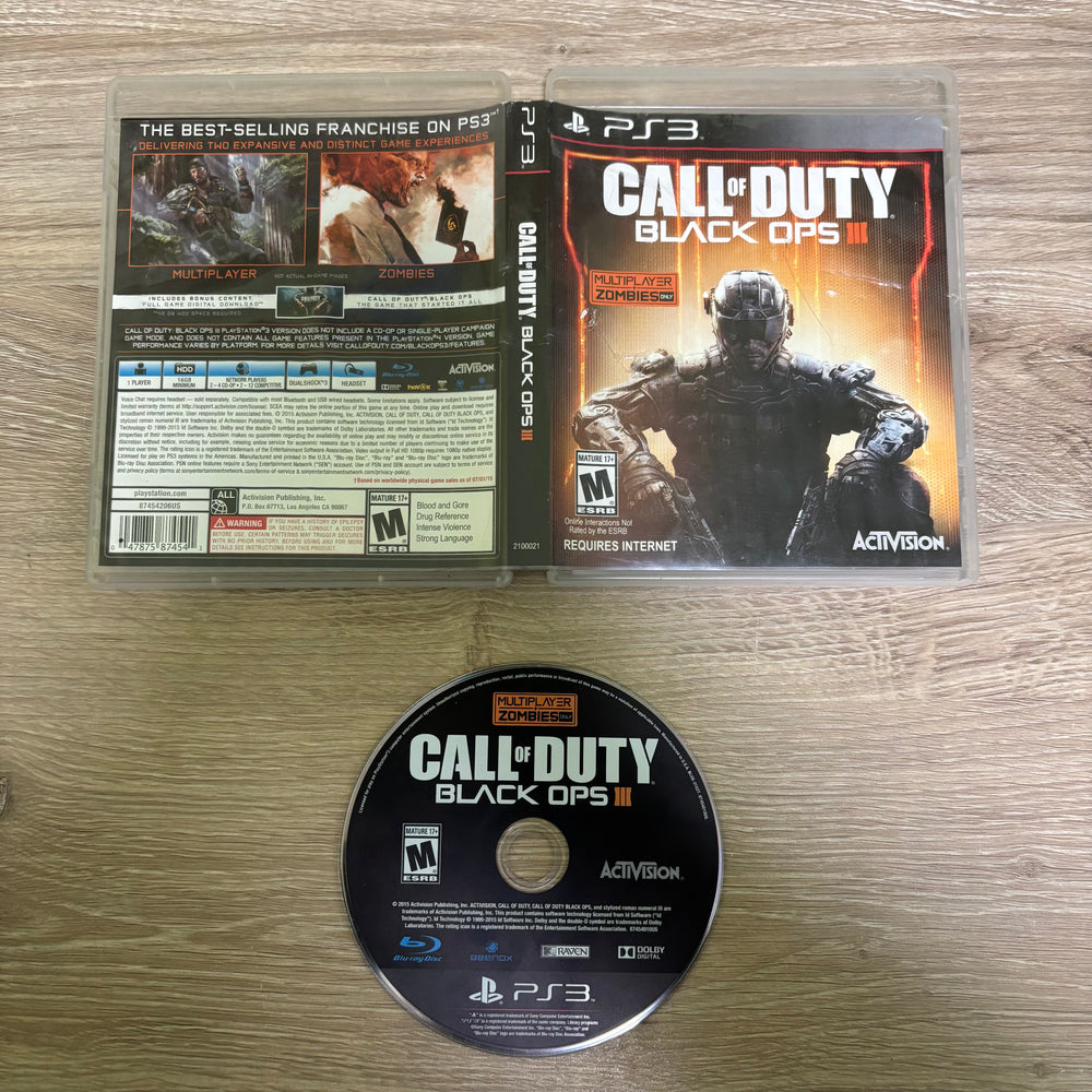 Call of Duty Black Ops III Playstation 3