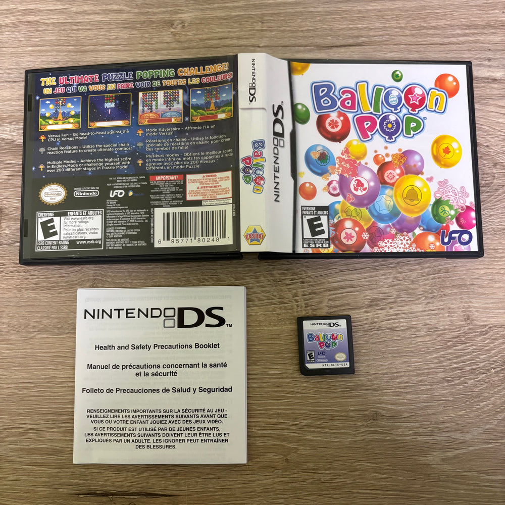 Balloon Pop Nintendo DS
