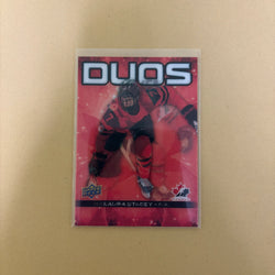 2025-26 Upper Deck Tim Hortons Marie-Philip Poulin/Laura Stacey Duos Team Canada CO-14 Sports Card