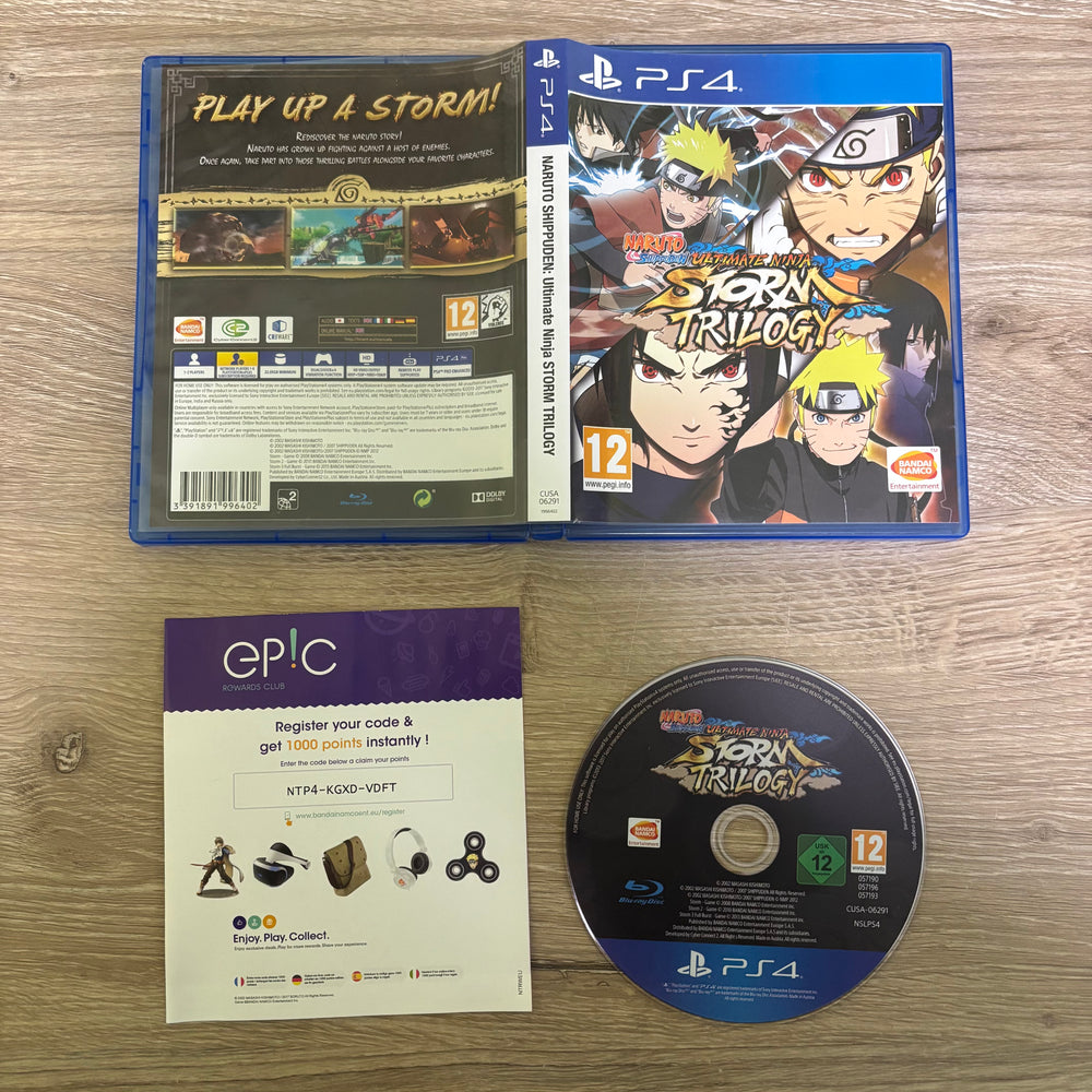 Naruto Shippuden: Ultimate Ninja Storm Trilogy PAL Playstation 4