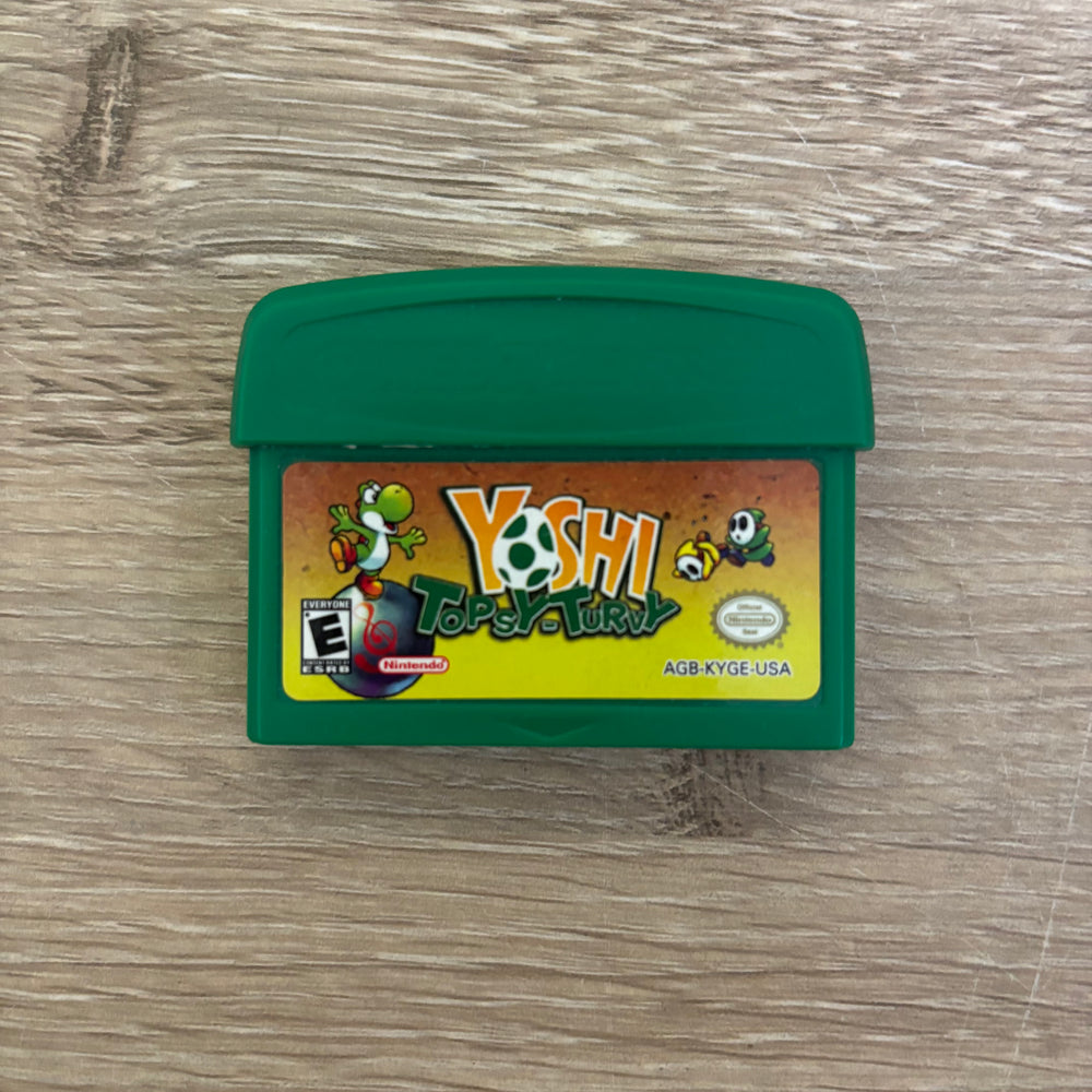 Yoshi Topsy Turvy GameBoy Advance