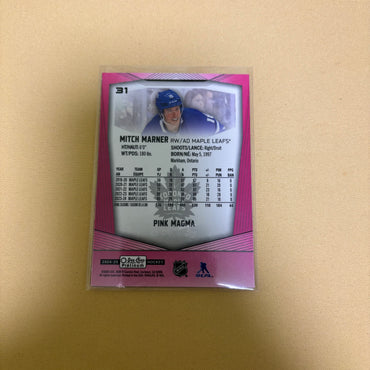 24/25 OPC Platinum Toronto Maple Leafs Mitch Marner Pink Magma card #31 Sports Card