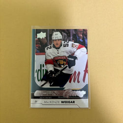 2017-18 Upper Deck Series 2 MacKenzie Weegar Young Guns Florida Panthers #495 Sports Card
