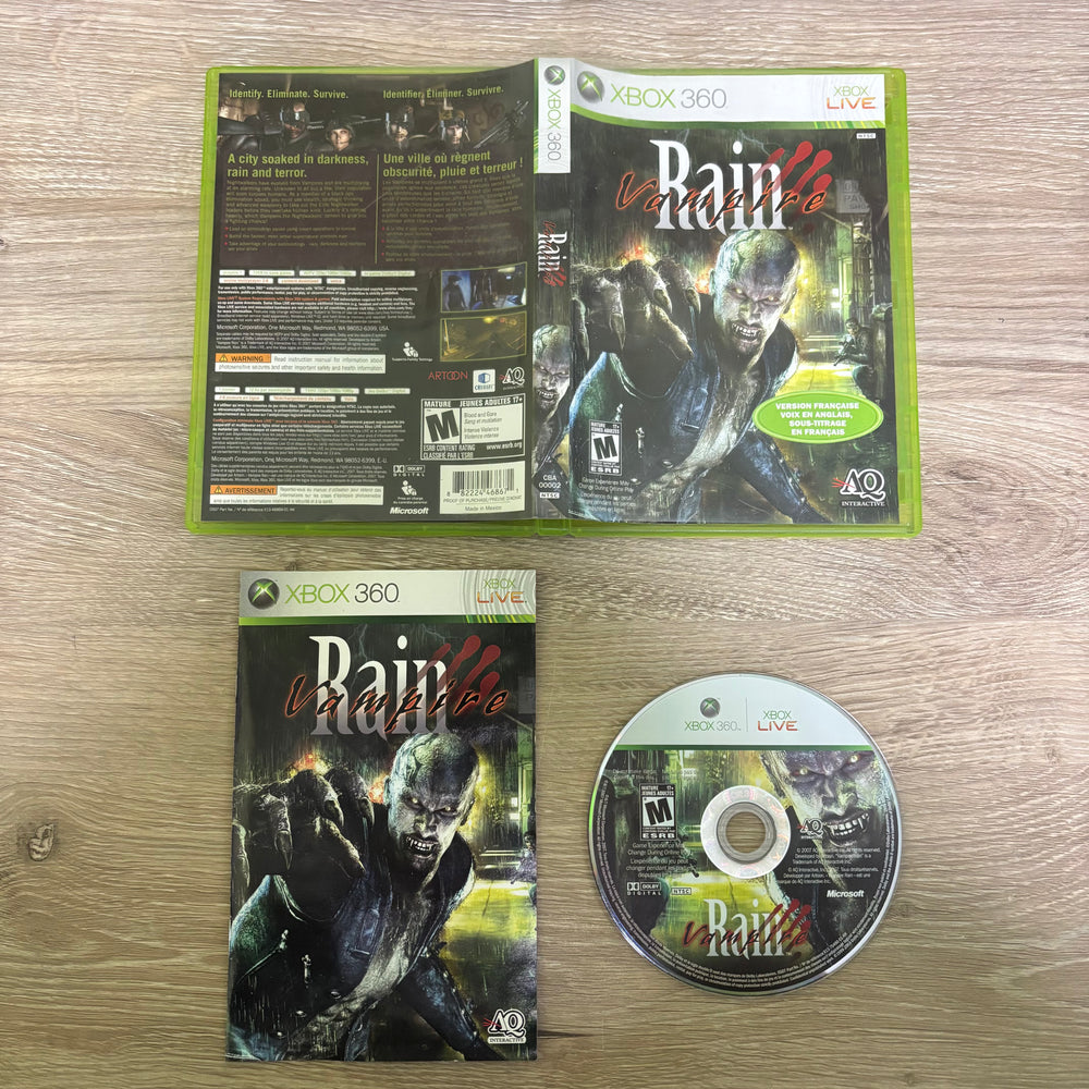 Vampire Rain Xbox 360