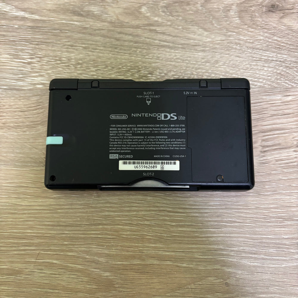 Red Crimson & Black Nintendo DS Lite Nintendo DS