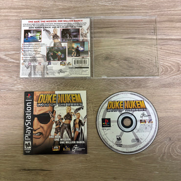 Duke Nukem Land of the Babes Playstation