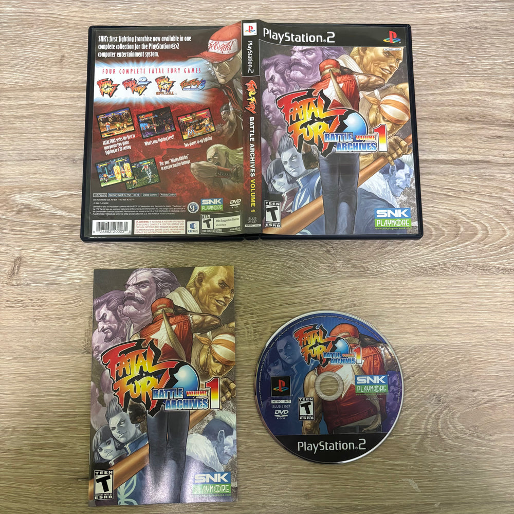 Fatal Fury Battle Archives Volume 1 Playstation 2