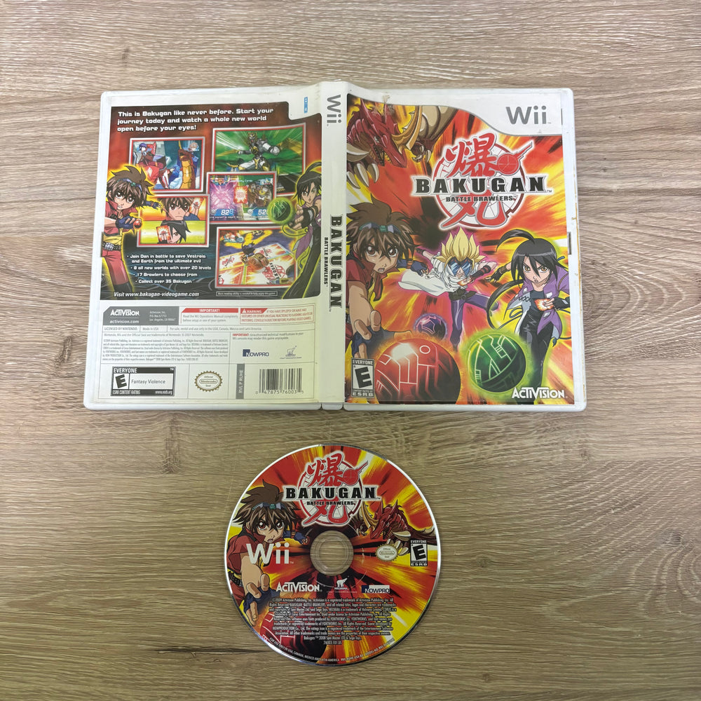 Bakugan Battle Brawlers Wii