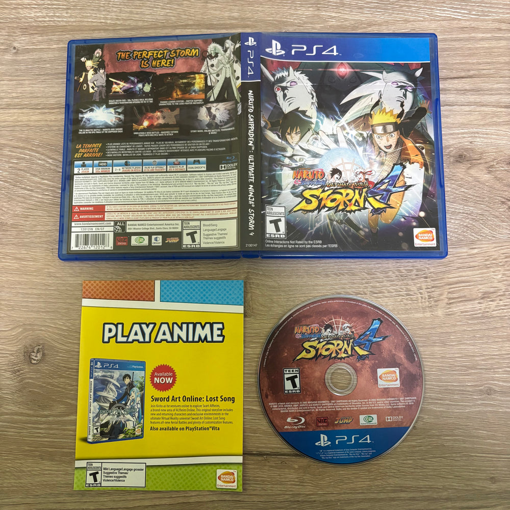 Naruto Shippuden Ultimate Ninja Storm 4 Playstation 4