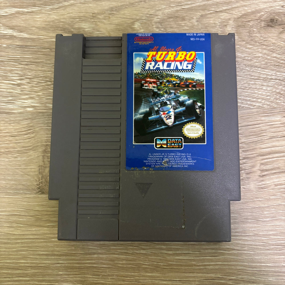 Al Unser Jr. Turbo Racing NES