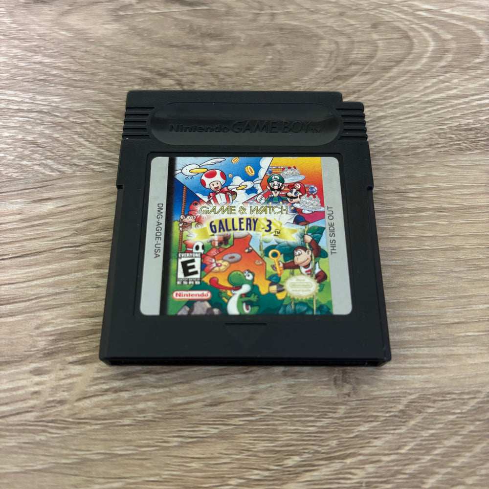 Game and Watch Gallery 3 GameBoy Color