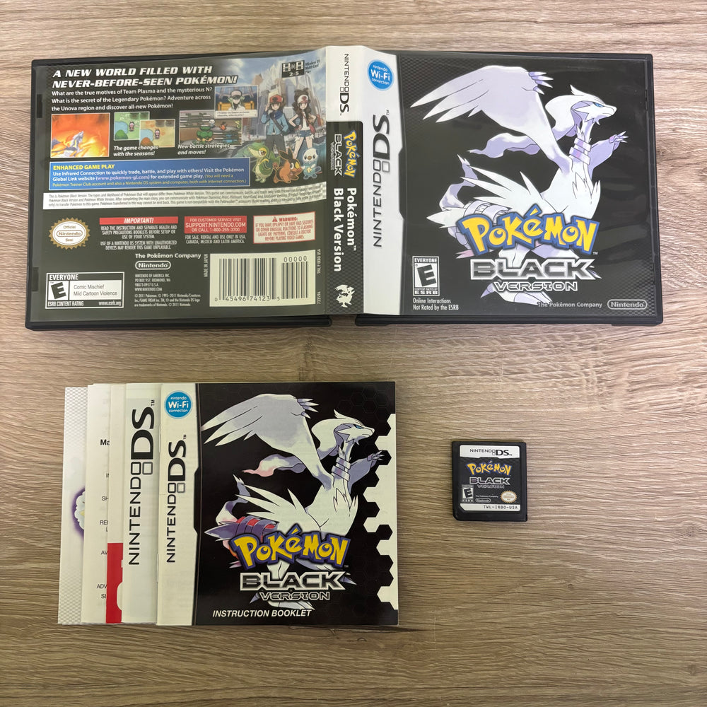 Pokemon Black Nintendo DS