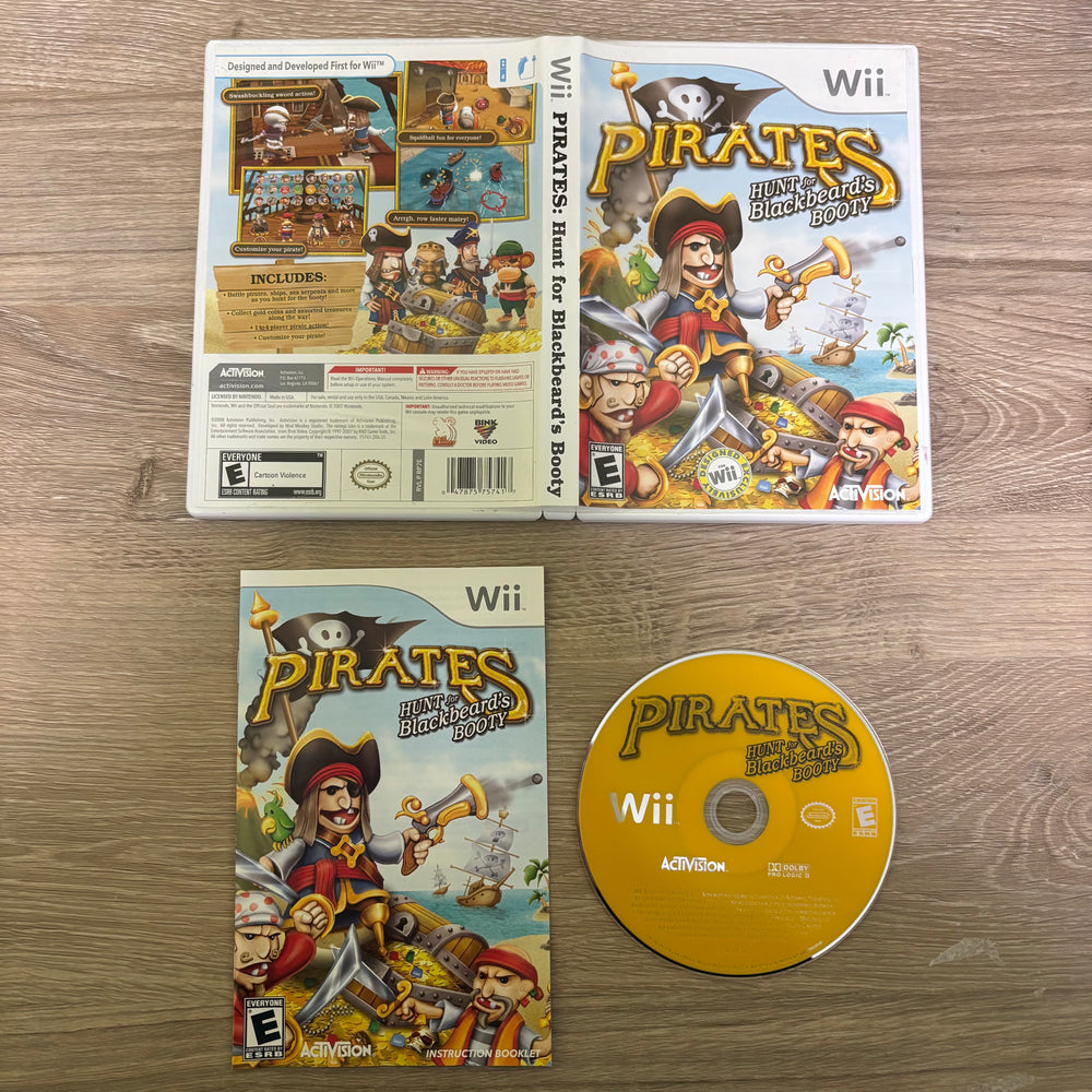 Pirates: Hunt for Blackbeard's Booty Wii
