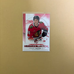 2024/25 Upper Deck SP Authentic Frank Nazar Future Watch Limited Red Chicago Blackhawks #138 Sports Card