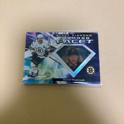 2024/25 Upper Deck Black Diamond David Pastrnak Diamond Facet Boston Bruins DF-DP Sports Card