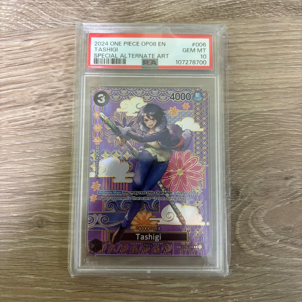 Tashigi (SP) [Two Legends] PSA 10 (107278700) Graded Card