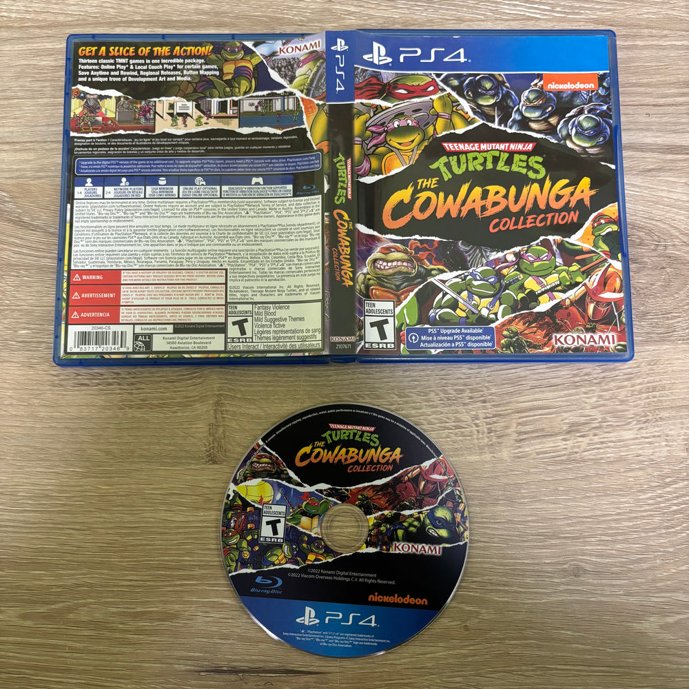 Teenage Mutant Ninja Turtles Cowabunga Collection Playstation 4