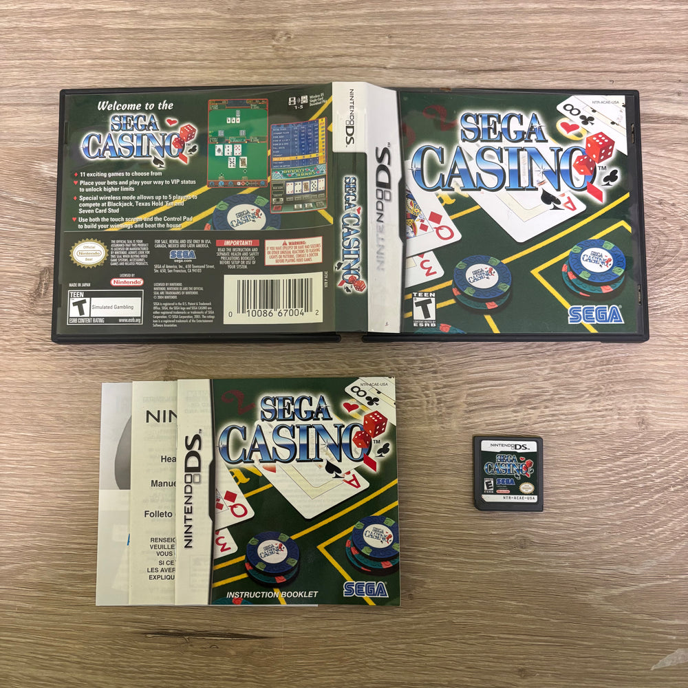 Sega Casino Nintendo DS